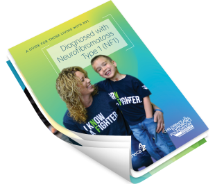 Download the Diagnosed with Neurofibromatosis Type 1 (NF1) guide by the Children's Tumor Foundation.